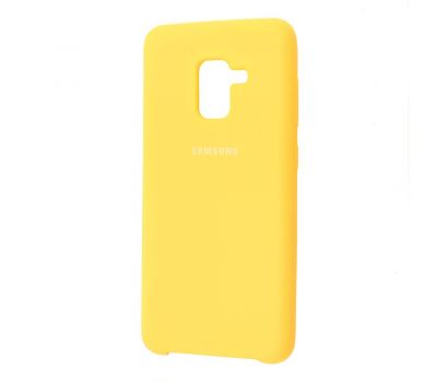 Чохол для Samsung Galaxy A8 2018 (A530) Silky Soft Toch жовтий