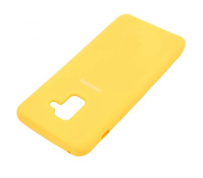 Чохол для Samsung Galaxy A8 2018 (A530) Silky Soft Toch жовтий 1050223