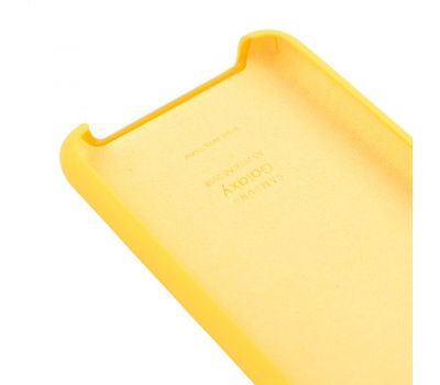 Чохол для Samsung Galaxy A8 2018 (A530) Silky Soft Toch жовтий 1050224
