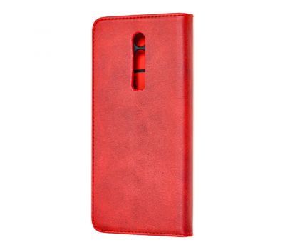 Чохол книжка для Xiaomi Mi 9T / Redmi K20 Black magnet червоний 1051990