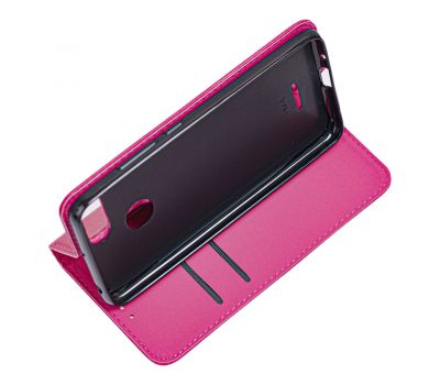 Чохол книжка для Xiaomi Redmi 6 Black magnet рожевий 1054208