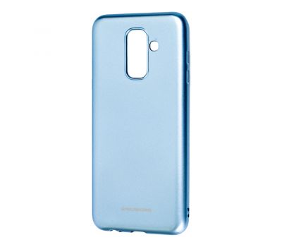 Чохол для Samsung Galaxy A6+ 2018 (A605) Molan Cano Jelly глянець блакитний