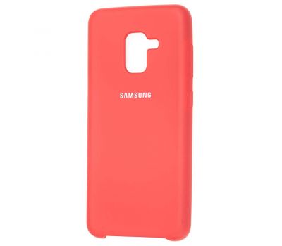 Чохол для Samsung Galaxy A8 2018 (A530) Silky Soft Toch кармін