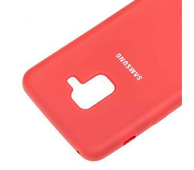 Чохол для Samsung Galaxy A8 2018 (A530) Silky Soft Toch кармін 1055148