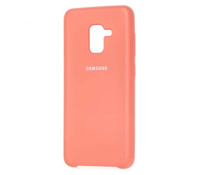 Чохол для Samsung Galaxy A8 2018 (A530) Silky Soft Toch пудра
