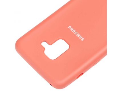 Чохол для Samsung Galaxy A8 2018 (A530) Silky Soft Toch пудра 1055171