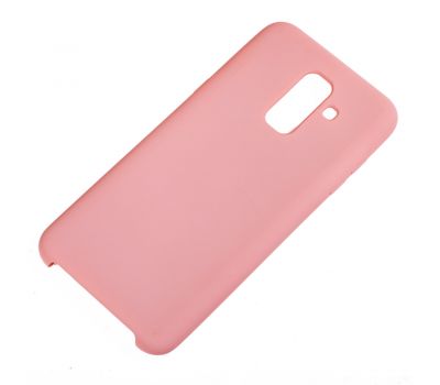 Чохол для Samsung Galaxy A6+ 2018 (A605) Silicone світло-рожевий 1055099