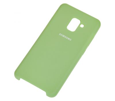 Чохол для Samsung Galaxy A8+ 2018 (A730) Silky Soft Touch м'ятний 1055231