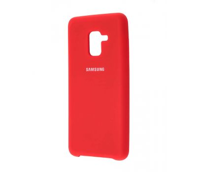 Чохол для Samsung Galaxy A8 2018 (A530) Silky Soft Toch червоний