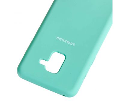 Чохол для Samsung Galaxy A8 2018 (A530) Silky Soft Toch бірюзовий 1055139