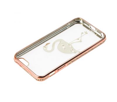 Чохол Kingxbar Diamond для iPhone 5 фламінго рожевий 1056697