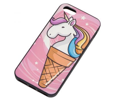 Чохол для iPhone 5 / SE "єдиноріг морозиво" 1057463