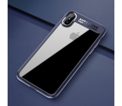 Чохол для Apple iPhone X Rock Clarity синій