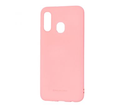 Чохол для Samsung Galaxy A40 (A405) Molan Cano Jelly рожевий