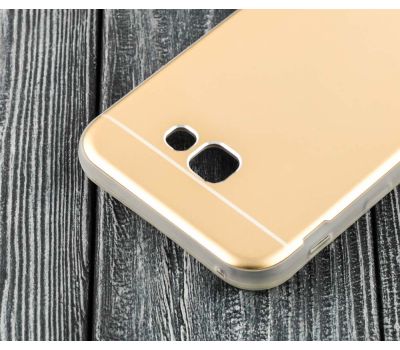 Чохол для Samsung Galaxy A7 2017 (A720) KMC металевий золотистий 106142