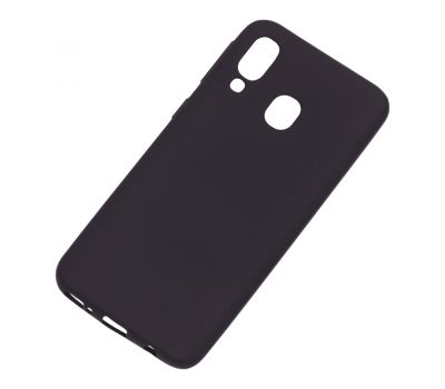 Чохол для Samsung Galaxy A40 (A405) Rock матовий чорний 1061457