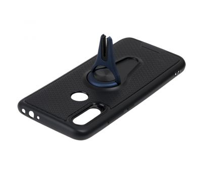 Чохол для Xiaomi Redmi 7 Car mount із магнітом чорно-синій 1065046