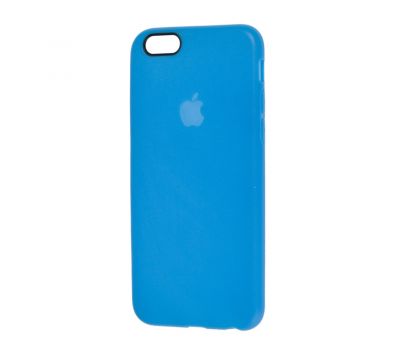 Чохол для iPhone 6 прогумований блакитний 1068857
