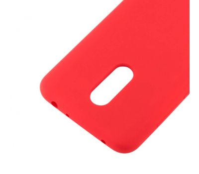 Чохол для Xiaomi Redmi 5 Plus Silky Soft Touch червоний 107679