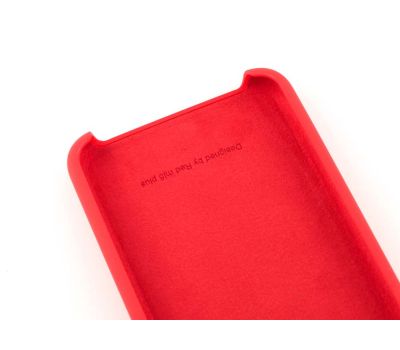 Чохол для Xiaomi Redmi 5 Plus Silky Soft Touch червоний 107680