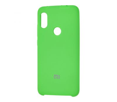 Чохол для Xiaomi Redmi Note 6 Pro Silky Soft Touch "зелений"