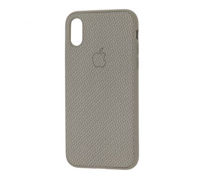 Чохол Carbon New для iPhone Xs Max сірий 1075527