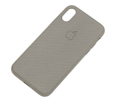 Чохол Carbon New для iPhone Xs Max сірий 1075528