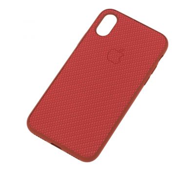 Чохол Carbon New для iPhone Xr червоний 1075507