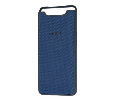 Чохол для Samsung Galaxy A80 (A805) Carbon New синій