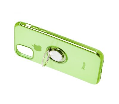 Чохол для iPhone 11 Pro Max SoftRing зелений 1077186