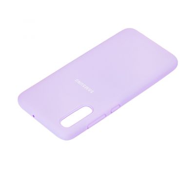 Чохол для Samsung Galaxy A70 (A705) Silicone Full світло-фіолетовий 1079484