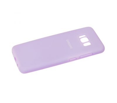 Чохол для Samsung Galaxy S8 (G950) Silicone Full світло-фіолетовий 1079587