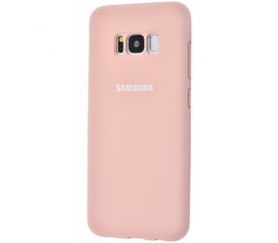 Чохол для Samsung Galaxy S8 (G950) Silicone Full рожевий / pink sand 1079583