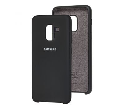 Чохол для Samsung Galaxy A8 2018 (A530) Silky Soft Toch чорний