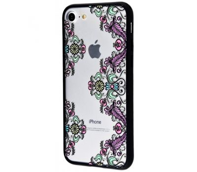 Чохол Luoya для iPhone 7 / 8 Flowers кольорові квіти 1086620