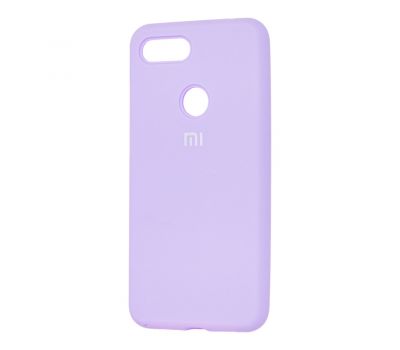 Чохол для Xiaomi Mi 8 Lite Silicone Full світло-фіолетовий