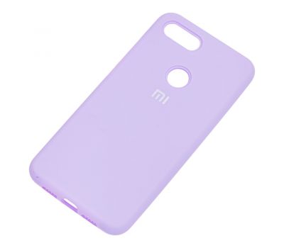 Чохол для Xiaomi Mi 8 Lite Silicone Full світло-фіолетовий 1086304