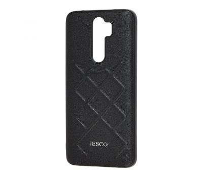Чохол для Xiaomi Redmi Note 8 Pro Jesco Leather чорний