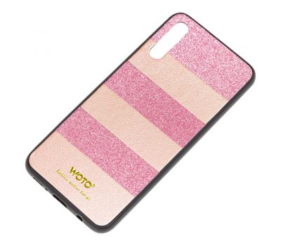 Чохол для Samsung Galaxy A50/A50s/A30s woto з блискітками рожевий 1087229