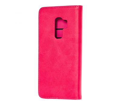 Чохол книжка Samsung Galaxy S9+ (G965) Black magnet рожевий 1090985
