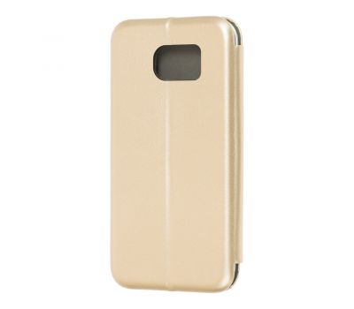 Чохол книжка Premium для Samsung Galaxy S6 (G920) золотистий 1090683