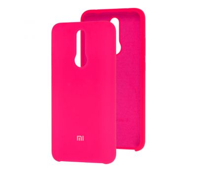 Чохол для Xiaomi Redmi 8 Silky Soft Touch "рожевий"