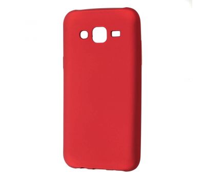 Чохол для Samsung Galaxy J7 (J700) Rock матовий червоний