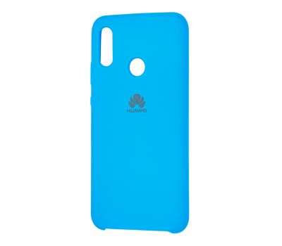 Чохол для Huawei P Smart 2019 Silky Soft Touch "блакитний"