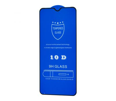 Захисне 10D скло для Xiaomi Redmi Note 8 Full Glue чорне (OEM)