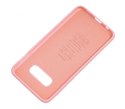 Чохол Samsung Galaxy S10e (G970) Silicone cover рожевий 1097491