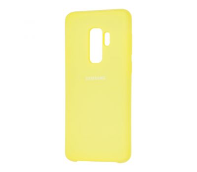 Чохол для Samsung Galaxy S9+ (G965) Silky Soft Touch "лимонний"
