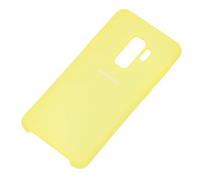 Чохол для Samsung Galaxy S9+ (G965) Silky Soft Touch "лимонний" 1098299