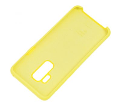 Чохол для Samsung Galaxy S9+ (G965) Silky Soft Touch "лимонний" 1098300
