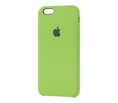 Чохол Silicone для iPhone 6 / 6s case зелений 1099473